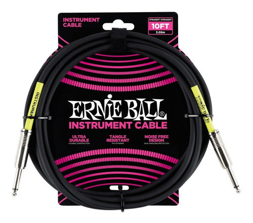 Ernie Ball Guitar / Bass Cable 3 Meters 0