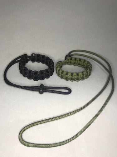 Paracord Muñequera Con Correa Para Cámara Pulsera De Paracord Makrame 7