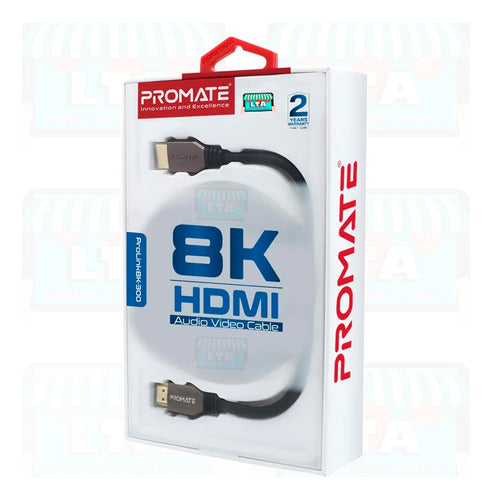 Cable Hdmi 2.1 Pm300 48gbps 8k 60hz 4k 120hz Earc Hdr 3m 7