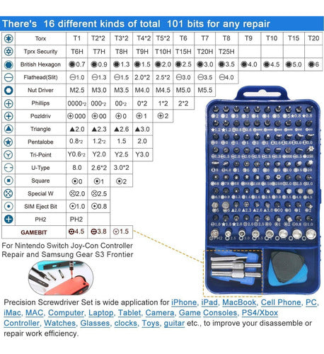 Ogodeal Precision Screwdrivers, 155 Pieces 1