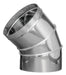 Codo A 45° De 10 Pulgadas (250mm) Acero Inox. 430 Eko Varmo 0