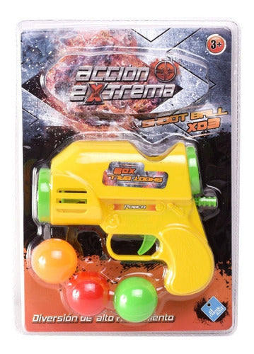 El Duende Azul Pistola Lanza Pelotas Shoot Ball Original New 7139 Bigshop 1