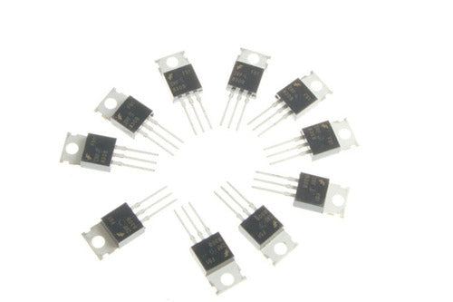 10pcs Irf830 4.5a 500v  Ir  De Potencia Mosfet Canal N 3