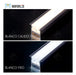 Aluminum Profile for LED Model 3020A 6m Recessed by Mayorled 2