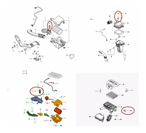 Sensor Maf Ford Focus Fiesta Sigma 1.6 Ecosport 2.0 Original 5