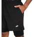 Lotto Short Running Run Fast Hombre en Negro | Dexter 3