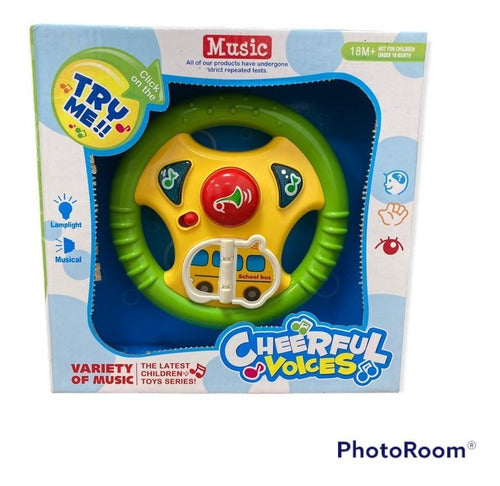 Juguete Bebe Cheerful - Volante Infantil En Caja 2