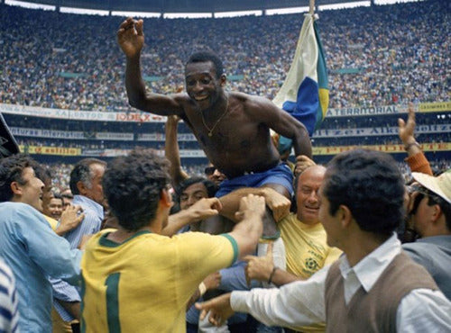 Brazil 1970 Pele Retro T-shirt 6