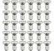 Marrywindix 25pcs 1" Pacifier Suspension Clips 0