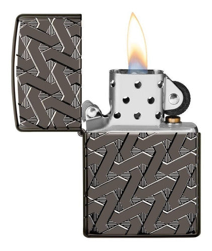 Zippo Armor Lighter Model 49173 Original Warranty 4