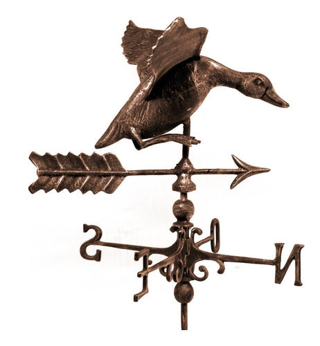 VIKINGOS HERRAJES Flying Duck Aluminum Weathervane 0