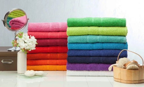 Wossen 6-Piece Economical Towel and Bath Sheet Set 320g/m2 1