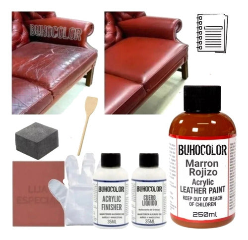 Dr Cuero Reparador De Sillones Cuero Liquido - Buhocolor 0