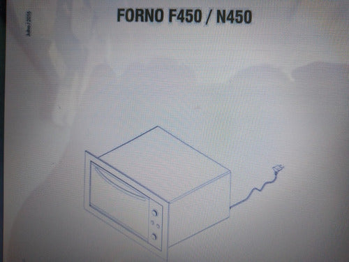 Vidro Externo P/ Forno Elétrico De Embutir Nardelli Fogatti 4