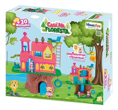 Brinquedo Casa Na Floresta Homeplay 3+ 3906 4