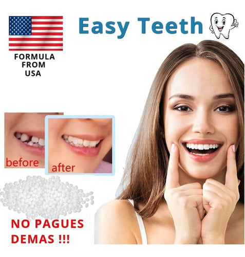 Repair Teeth Pack X10 Temporary Mouldable Fake Teeth 1