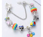 Los Colgantes de Sofia Skulls Bear Bracelet 1