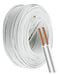 King Bipolar Parallel Cable White 2x1mm X 40 Meters Sale 0