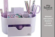 My Space Organizers Acrylic Desk Organizer for Office Supplies 4