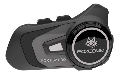 Intercomunicador Bluetooth Fox Fs2 Pro P/ Moto 0