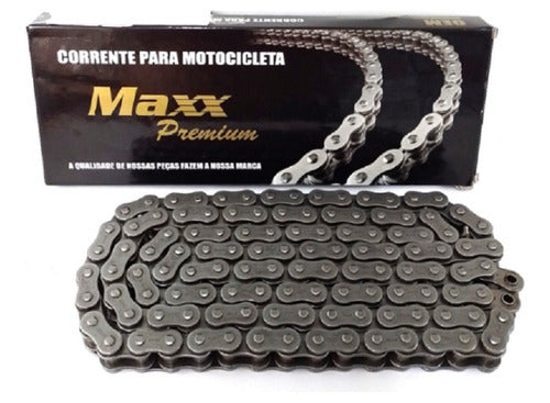 Corrente Maxx Sem Retentor Honda Bros 150 428h 130 Elos 0