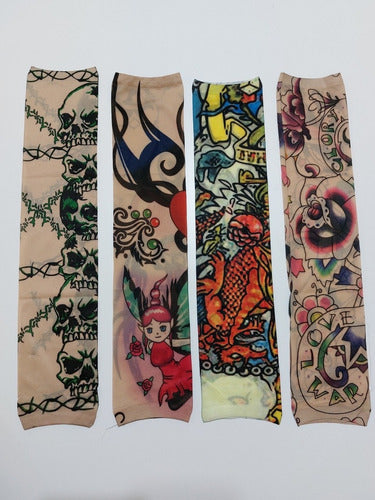 Live Tattoo Fake Tattoo Sleeve - 2 Pairs 1