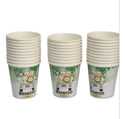 Personalized Polypaper Cups x 28 All Themes 33