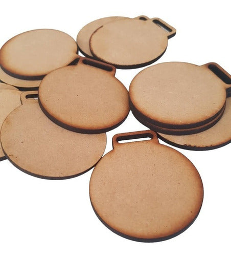 Pack of 1000 MDF 5cm Circle Medals for Trophy Making 0
