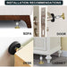 Krisler Adjustable Threaded Bed Frame Anti-Shake Tool for Bed, Headboard Stoppers (30-90mm) 4