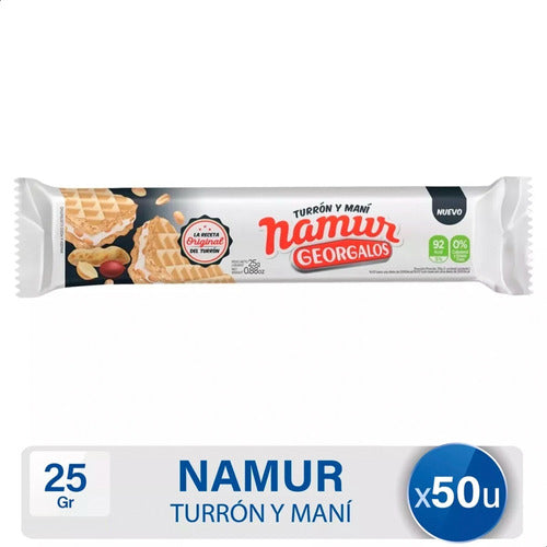 Namur Turron De Mani Georgalos Caja X50 Unid - Mejor Precio 1