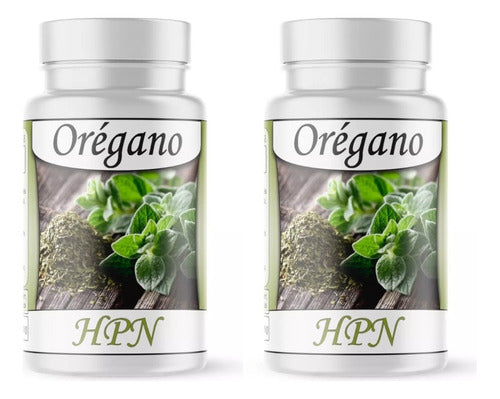 HPN Oregano 100% Pure 120 Capsules 500mg (2 Bottles of 60 Caps) 0