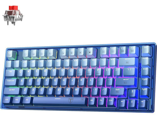 Risophy 60 Percent Keyboard, 82 Keys Mechanical Gaming Keyboard 0