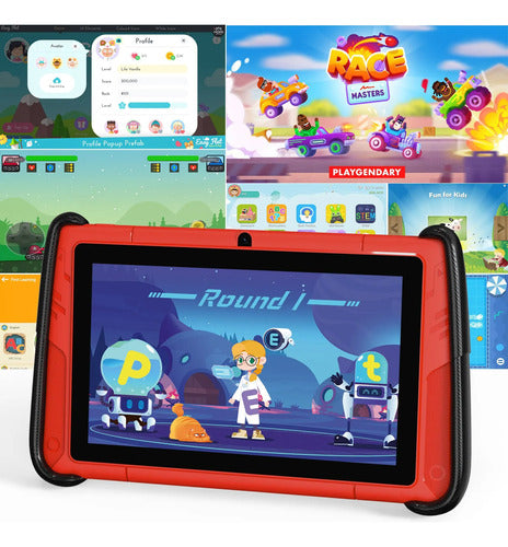 Tablet Pritom K7 Pro Kids Car 7'' A100 4gb 64gb 2mp+0,3mp - 1