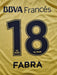 Boca Juniors Numbers Jersey 2017-2018 5