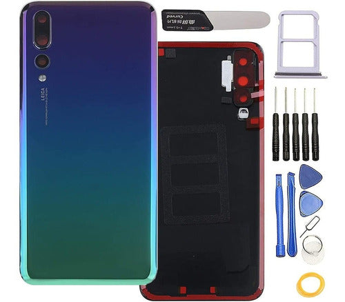 Tapa Trasera De Repuesto Para Huawei P20 Pro Clt-l09 Clt-l29 0