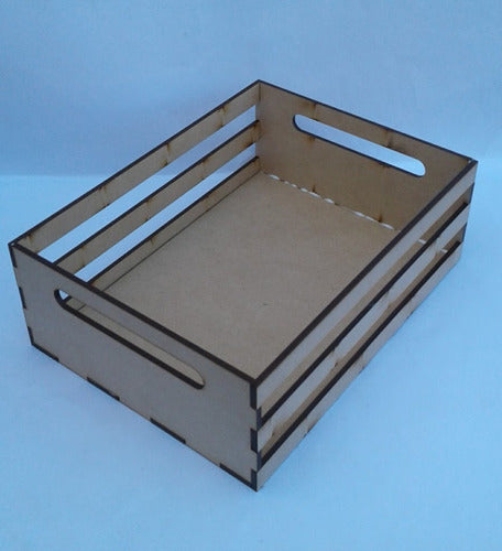 Mundo Ideas 20 Vegetable Storage Boxes 15 X 20 Cm. MDF 5