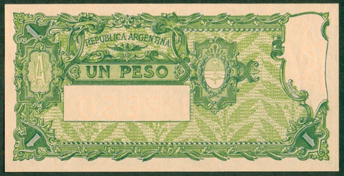 Argentina Billete Caja De Conversión Un Peso 1928 C#354c S/c 1