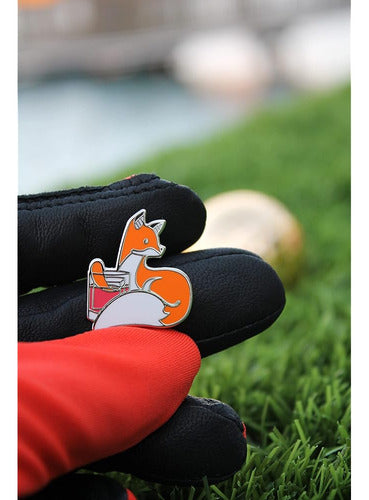 Mulligan Hooligan Fox Ball Marker + Magnetic Hat Clip 4