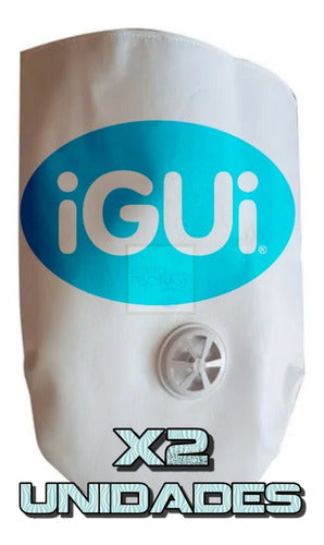 iGUi Legitimate Replacement Fabric Filter Bag 2 Units 1