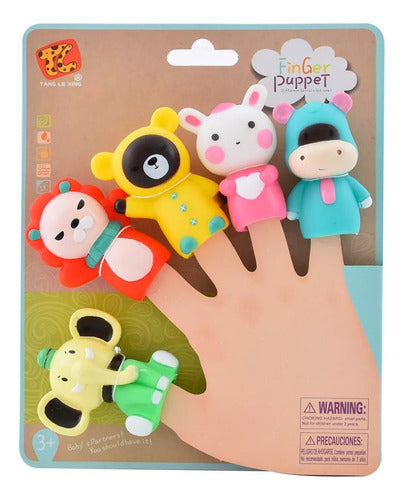 Funny Land Finger Puppets Animal Friends - Perfect for Bathtime Fun! 4