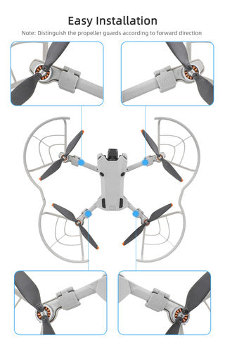 Protectores De Helices Para Dron Mini 4 Pro 360° 4