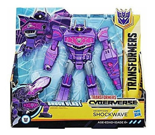 Transformers Cyberverse Ultra Class Decepticon Shockwave 1