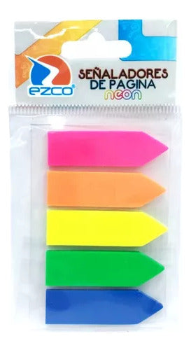 Ezco Neon Page Markers Pack of 2 0