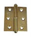 Metalúrgica Diego Left-Handed Zinc Yellow Hinge for Wardrobe 50mm 20 Pairs 0