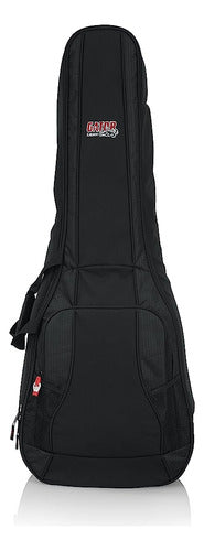 Gator Cases 4G Series Dual Gig Bag; Contains (1) Acoustic Guitar 1