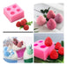 3D Strawberry Silicone Mold for Fondant, Porcelain, Candles, Resin 1