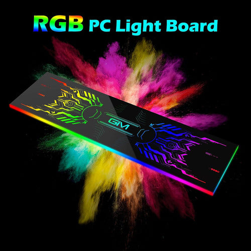 Panel Decoración Led Rgb Para Gabinete Pc 30x8.cm Gim 3