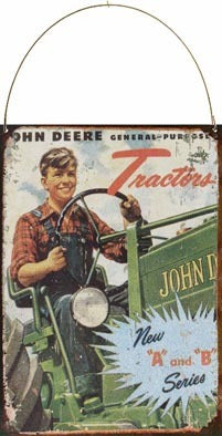 Club del Poster Vintage Sign Antique Advertising John Deere Y272 0