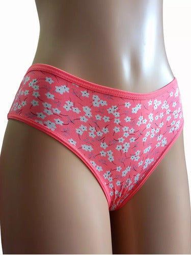 Bombacha Bikini Floral Mujer Adulto. 5