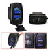 Electroimporta USB 3.1 Double Illuminated Car Dashboard Charger 1